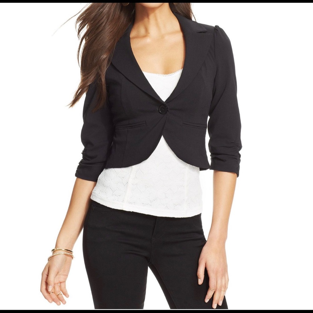 XOXO  black blazer